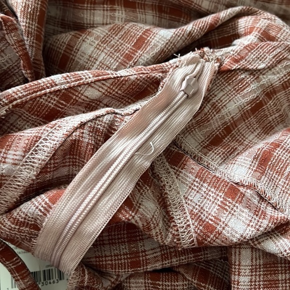 Free People Kaia Plaid Jumpsuit - Picture 5 of 11